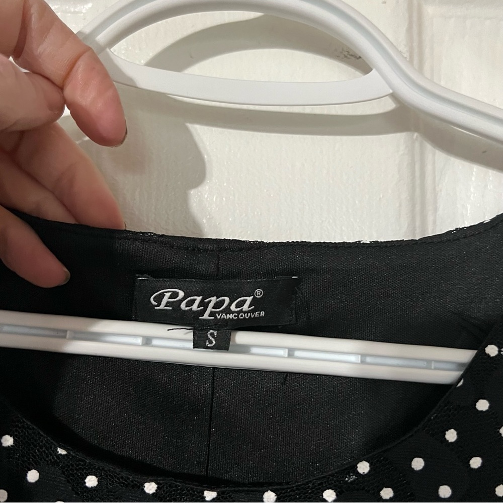 Retro Polka Dot Shift Dress, Small - Picture 8 of 11